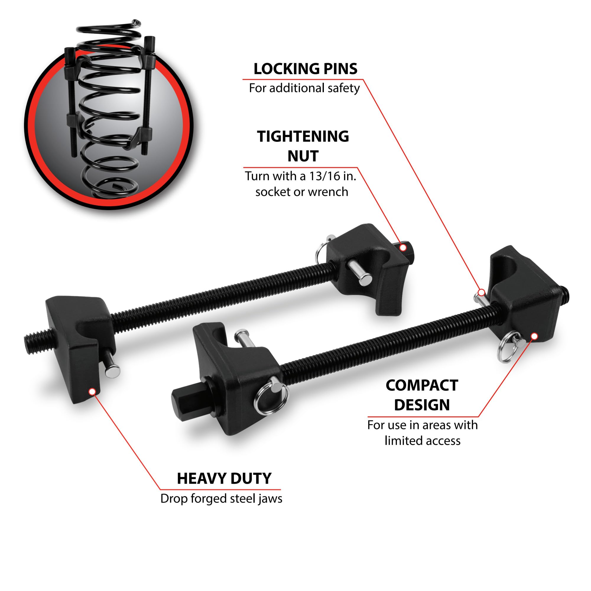 Amazon.com: Performance Tool W83029 MacPherson Strut Spring